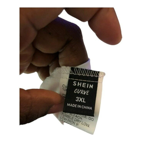 Shein Curve Womens Floral Chiffon Midi Sundress Sleeveless Ruffle Trim Pink 3XL - Picture 7 of 9